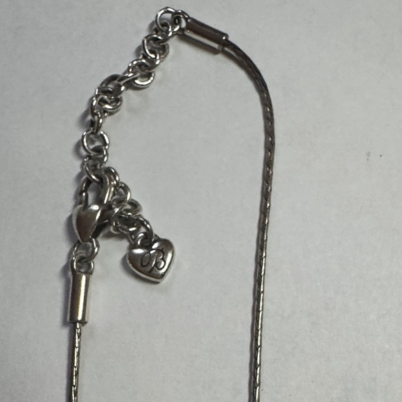 Brighton deco collection Swarovski solitaire reversible hexagon  Necklace - Picture 2 of 4